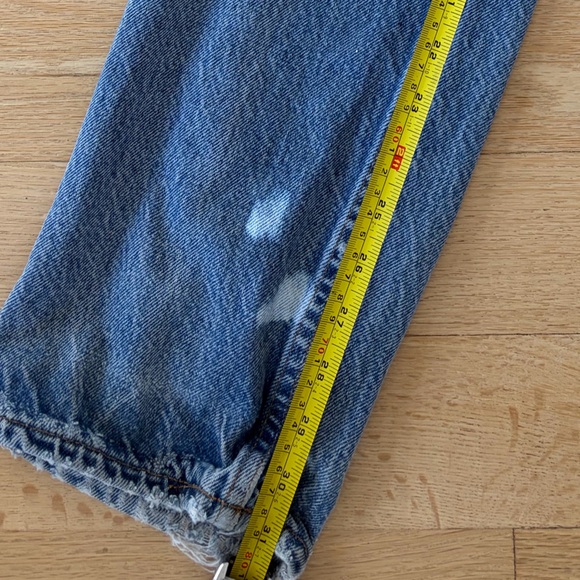 Levi's Blue Straight Leg Women's Jeans - Picture 3 of 4